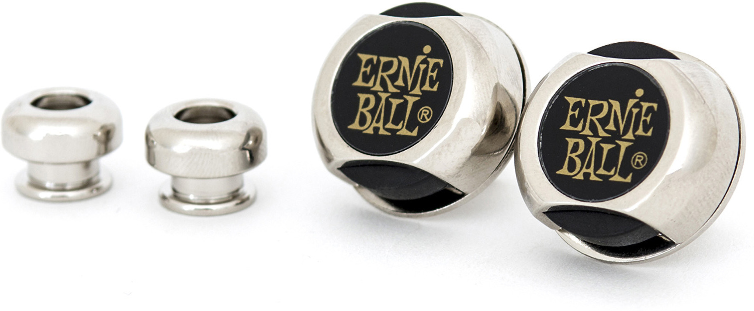 Ernie Ball Super Locks Nickel - Strap lock - Main picture