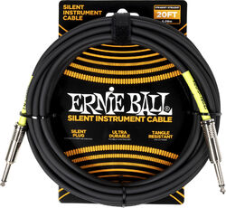 Classic Silent jack/jack instrument cable 6m black