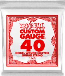 Cuerdas guitarra eléctrica Ernie ball Electric (1) 1140 Slinky Nickel Wound 40 - Cuerdas por unidades