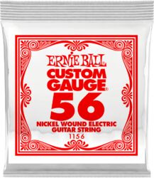 Cuerdas guitarra eléctrica Ernie ball Electric (1) 1156 Slinky Nickel Wound 56 - Cuerdas por unidades