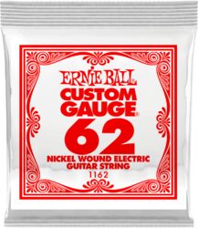 Cuerdas guitarra eléctrica Ernie ball Electric (1) 1162 Slinky Nickel Wound 62 - Cuerdas por unidades