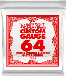 Cuerdas guitarra eléctrica Ernie ball Electric (1) 1164 Slinky Nickel Wound 64 - Cuerdas por unidades