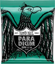 Cuerdas guitarra eléctrica Ernie ball Electic (6) 2026 Paradigm Not Even Slinky 12-56 - Juego de cuerdas