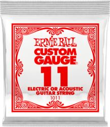 Cuerdas guitarra eléctrica Ernie ball Electric / Acoustic (1) 1011 Slinky Nickel Wound 11 - Cuerdas por unidades