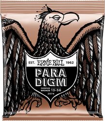 Cuerdas guitarra acústica Ernie ball Folk (6) 2074 Paradigm Phosphore 13 -56 - Juego de cuerdas