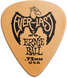 Púas Ernie ball Everlast Pack of 12 Orange 0,73mm