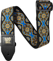 Correa Ernie ball Sangle Jacquard Kaleidoscope Blue