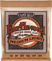 Folk (6) 2146 Earthwood Medium Light 12-54 - juego de cuerdas