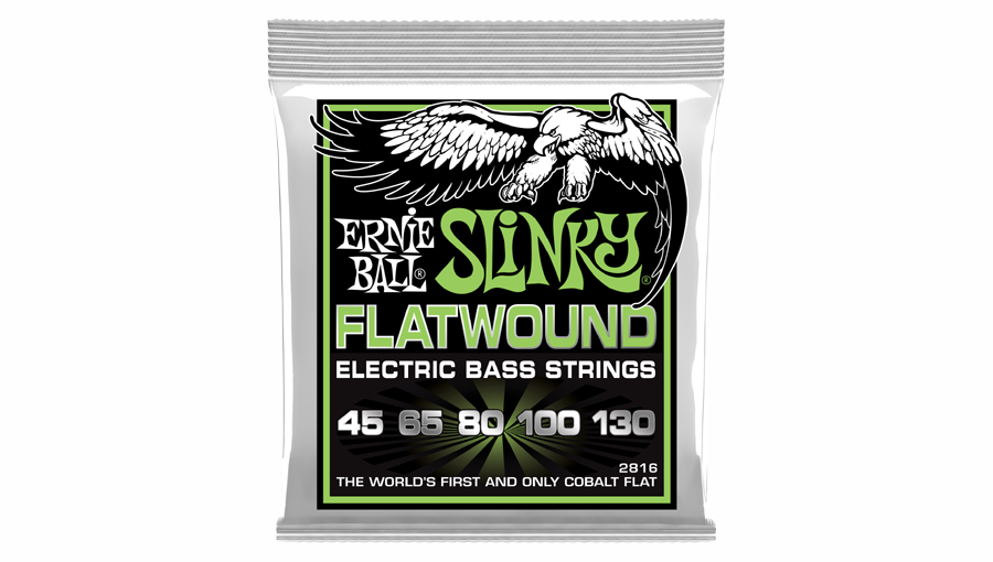 Ernie Ball P02816 5-string Regular Slinky 5-string Flatwound Electric Bass 45-130 - Cuerdas para bajo eléctrico - Variation 1