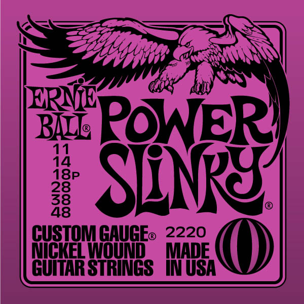 Ernie Ball Electric (6) 2220 Power Slinky 11-48 - Cuerdas guitarra eléctrica - Variation 1