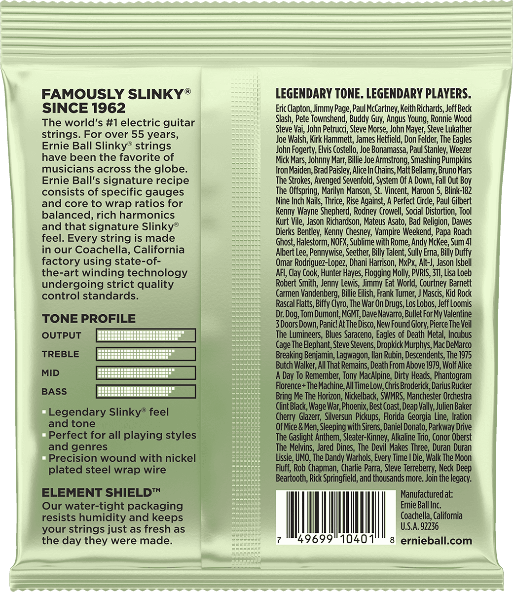 Ernie Ball Magnum Slinky 12-16-22w-32-44-56 - Cuerdas guitarra eléctrica - Variation 1