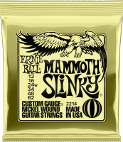 Electric (6) 2214 Mammoth Slinky 12-62 - juego de cuerdas