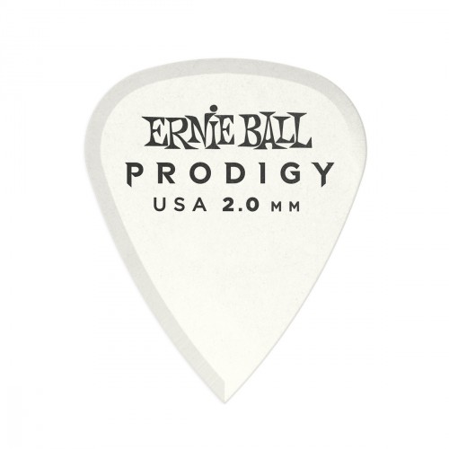 Ernie Ball Mediators Prodigy Sachet De 6 Blanc Standard 2mm - Púas - Variation 1