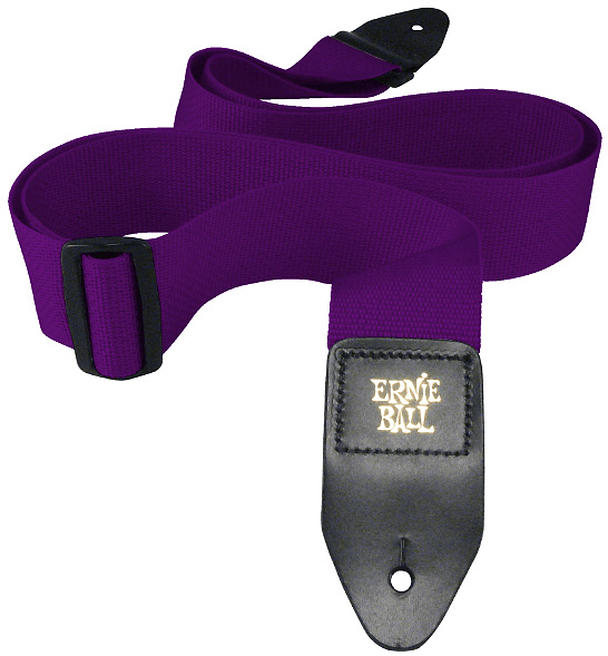 Ernie Ball Polypro 2.inc Guitar Strap Purple - Correa - Variation 1