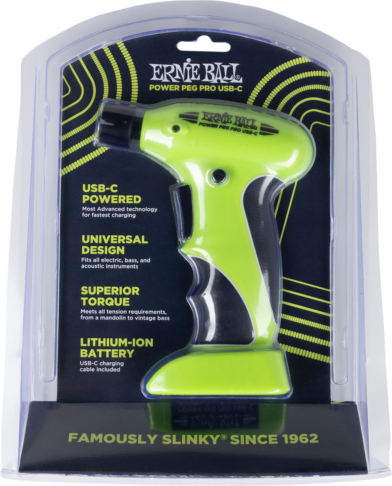 Ernie Ball Power Peg Pro Rechargeable Via Usb-c - Kit de herramientas - Variation 3