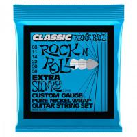 Electric (6) 2255 Classic Rock N Roll Extra Slinky 8-38 - juego de cuerdas