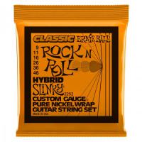 Electric (6) 2252 Classic Rock N Roll Hybrid Slinky 9-46 - juego de cuerdas