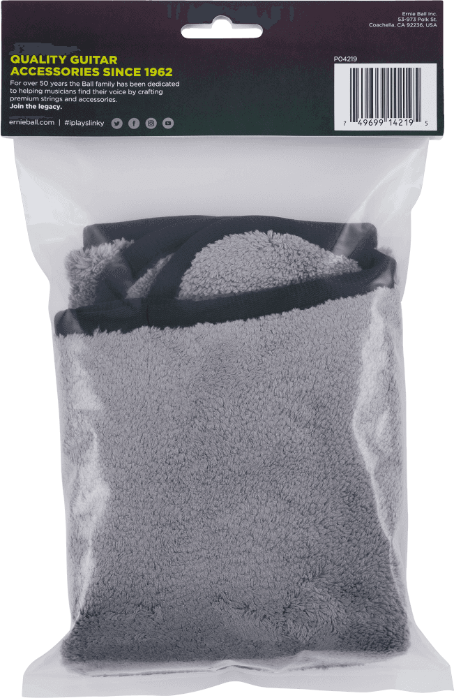 Ernie Ball Ultra-plush Microfiber Polish Cloth 30x30cm - Trapo de limpieza - Variation 1