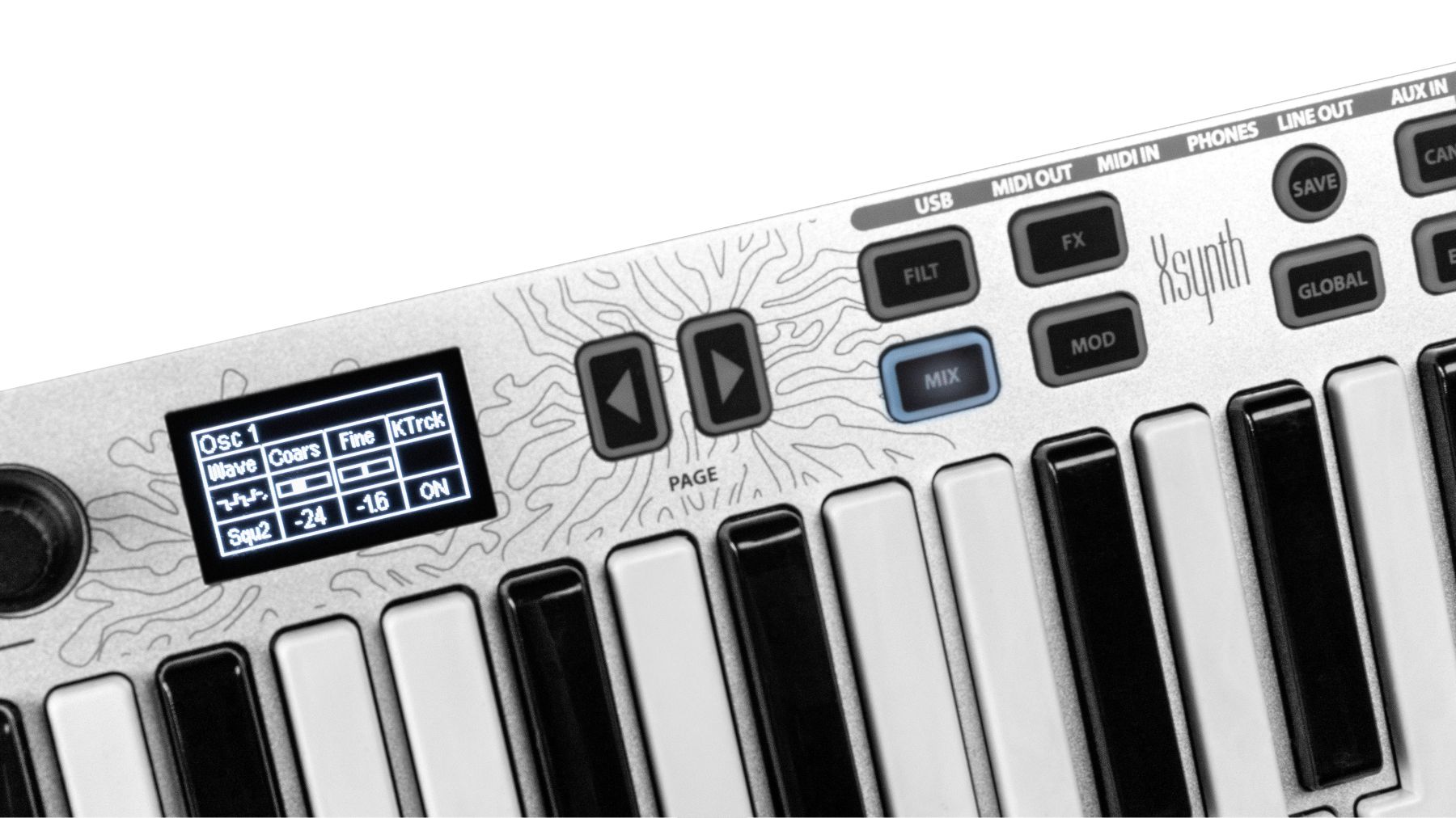 Esi Audio Xsynth - Teclado maestro - Variation 2