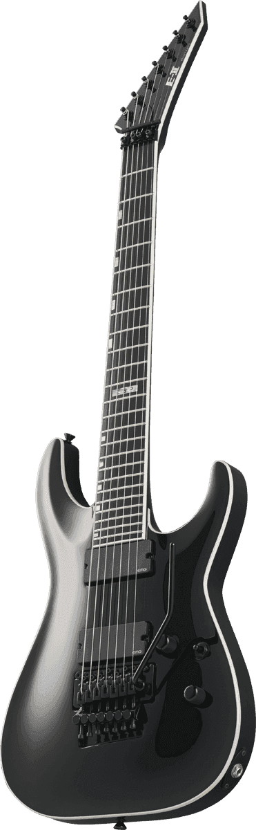 Esp E-ii Horizon Fr-7 Jap 7c 2h Emg Eb - Black - Guitarra eléctrica de 7 cuerdas - Variation 1