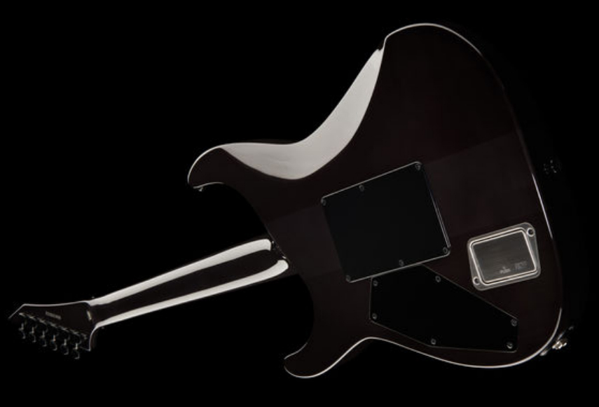 Esp E-ii M-ii Neck Thru Japon Hh Emg Fr Eb - See Thru Black - Guitarra eléctrica con forma de str. - Variation 3