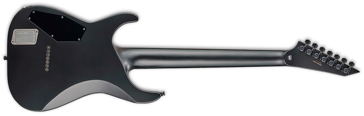 Esp Eii Horizon Nt7b Hipshot Jap 7c Baryton 2h Emg Eb - Black Satin - Guitarra eléctrica barítono - Variation 2