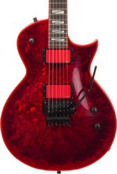 Guitarra eléctrica de corte único. Esp Custom Shop Gary Holt EC (Japan) #E935022 - Liquid metal lava