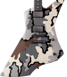 Guitarra electrica metalica Esp Custom Shop James Hetfield Snakebyte (Japan) - Camo