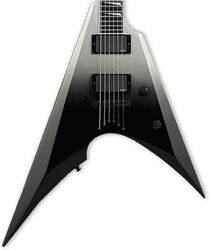Guitarra electrica metalica Esp E-II Arrow NT (Japan) - Black silver fade