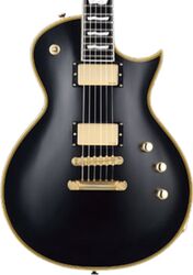 Guitarra eléctrica de corte único. Esp E-II Eclipse (Seymour Duncan) - Vintage black