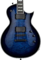 Guitarra eléctrica de corte único. Esp E-II Eclipse (Japan) - Reindeer blue