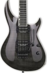 Guitarra eléctrica con forma de str. Esp E-II Horizon-III - See thru black