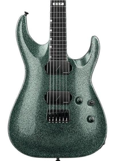 Guitarra eléctrica con forma de str. Esp E-II Horizon NT HS (Japan) - Granite sparkle