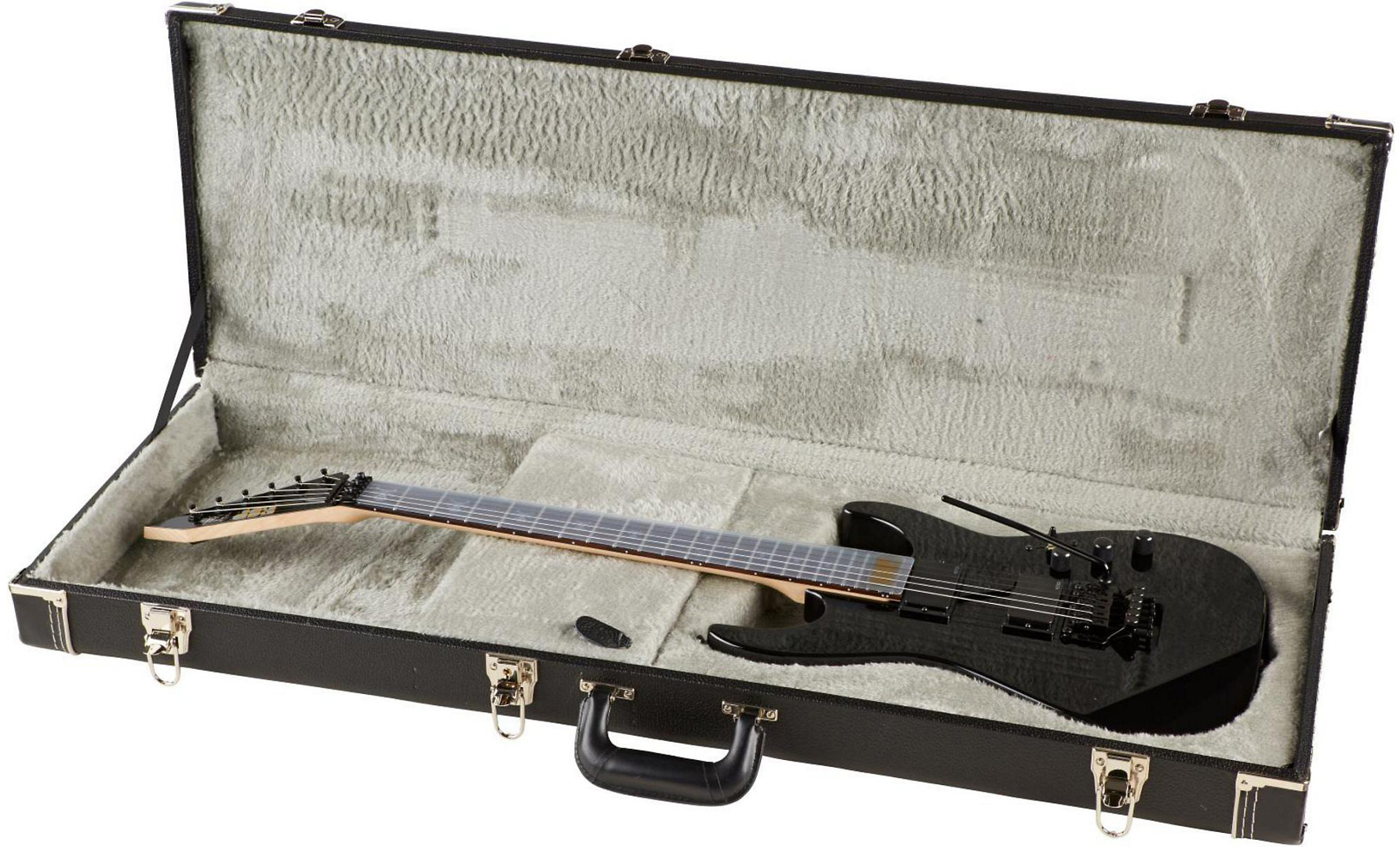 Esp Kirk Hammett Kh-2 Hh Emg Fr Rw - Black - Guitarra eléctrica con forma de str. - Variation 3