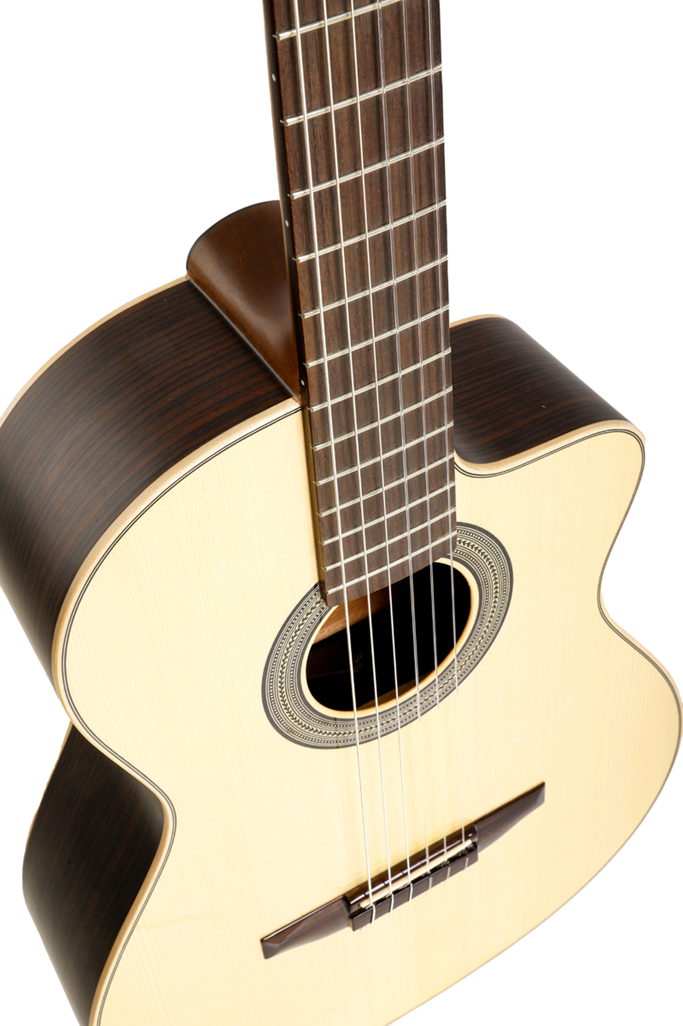 Esteve Crossover Electro Epicea Palissandre Rw - Natural - Guitarra clásica 4/4 - Variation 2