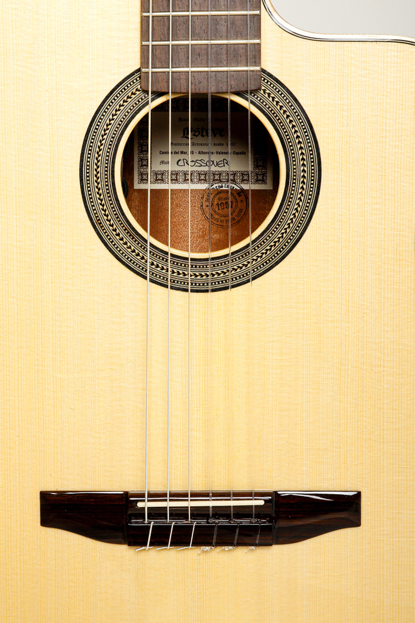 Esteve Crossover Electro Epicea Palissandre Rw - Natural - Guitarra clásica 4/4 - Variation 3