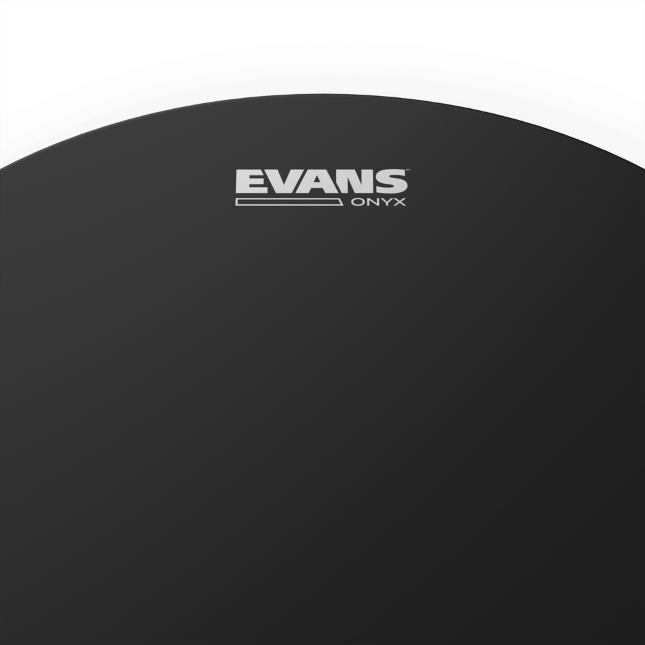 Evans B14onyx2 Onyx Caisse Claire Frappe 14 - 14 Pouces - Parche de caja clara - Variation 1
