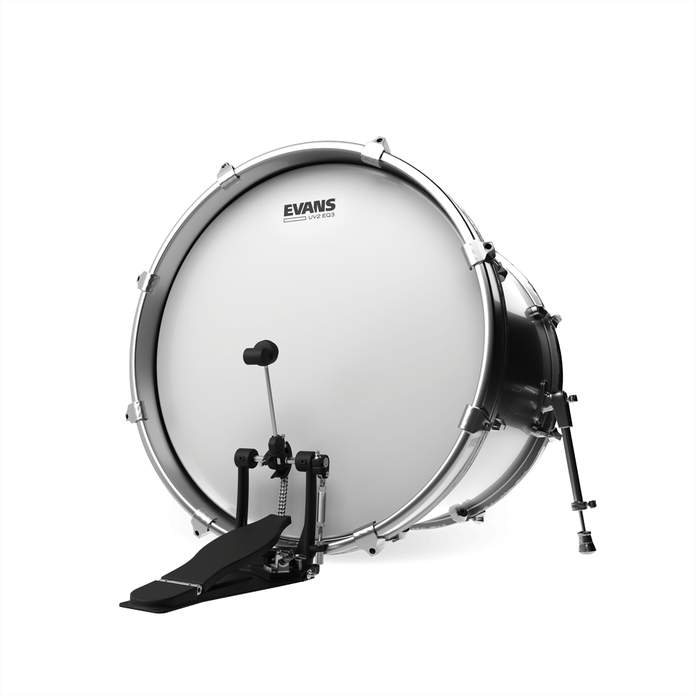 Evans Bd22gb3uv2 Eq3 Bass Drumhead - 22 Pouces - Parche para tom - Variation 2