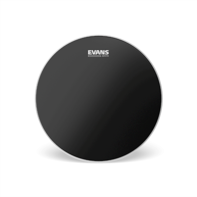 Evans B18onyx2 Onyx Tom Frappe Noire - 18 Pouces - Parche de bombo - Main picture
