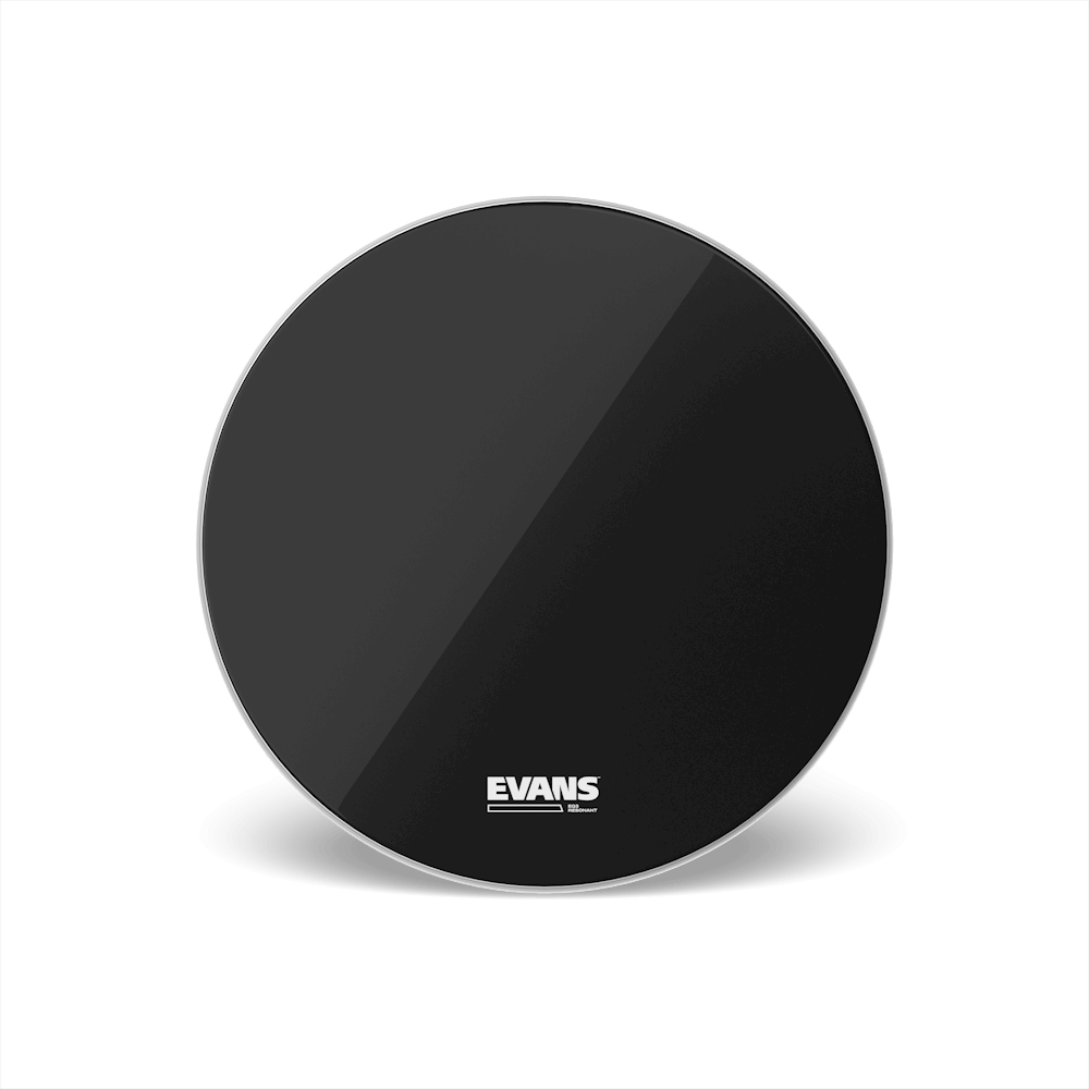 Evans Eq3 No Port Reso Black 16 - 16 Pouces - Parche de bombo - Main picture