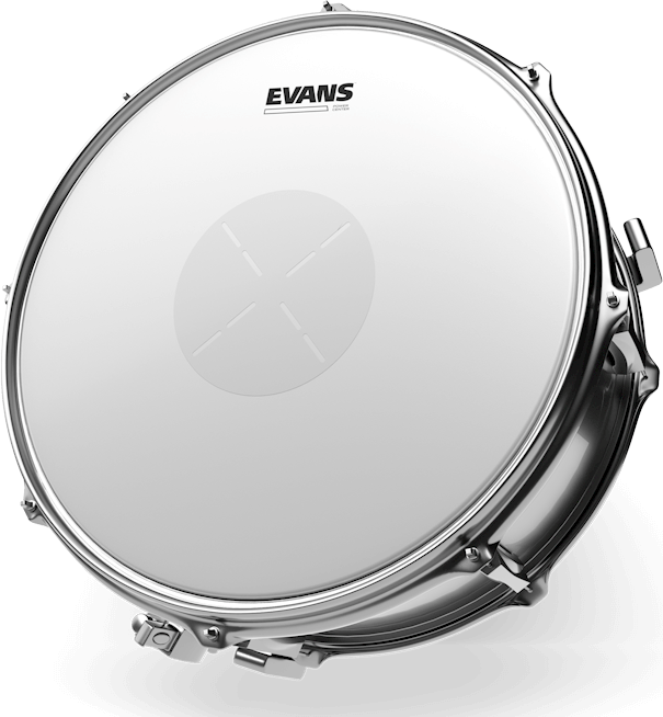 Evans Power Center Coated Drumhead B14g1d - 14 Pouces - Parche de caja clara - Main picture