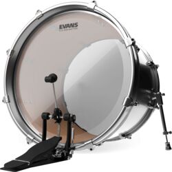 Parche de bombo Evans EQ4 Clear Bass Drumhead BD22GB4 - 22 pulgadas