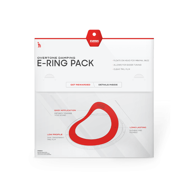 Evans E-ring Pack, Standard - Muffle ring control - Variation 1