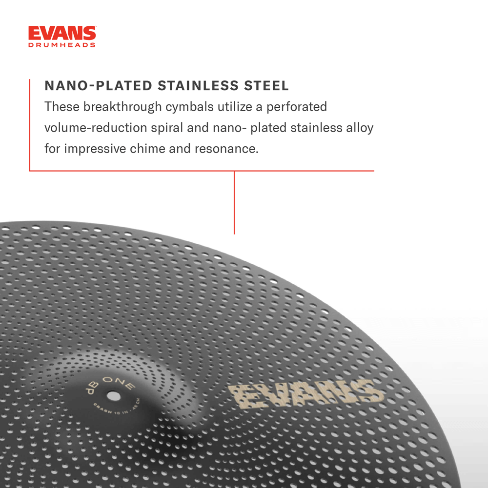 Evans Ecym20rdb1 Db One Drum Cymbals - Pack Cymbales - Platillos hit hat charleston - Variation 1