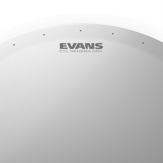 Evans Genera Dry Peau 13 - 13 Pouces - Parche de caja clara - Variation 1