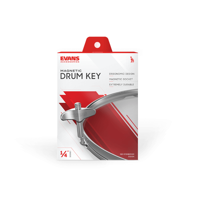 Evans Magnetic Head Drum Key - Tornillos - Variation 2