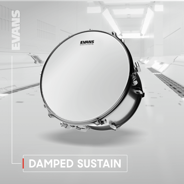 Evans Pack De Peaux Evans G2 Transparentes Pour Toms - Pack Peaux - Pack de parches - Variation 2