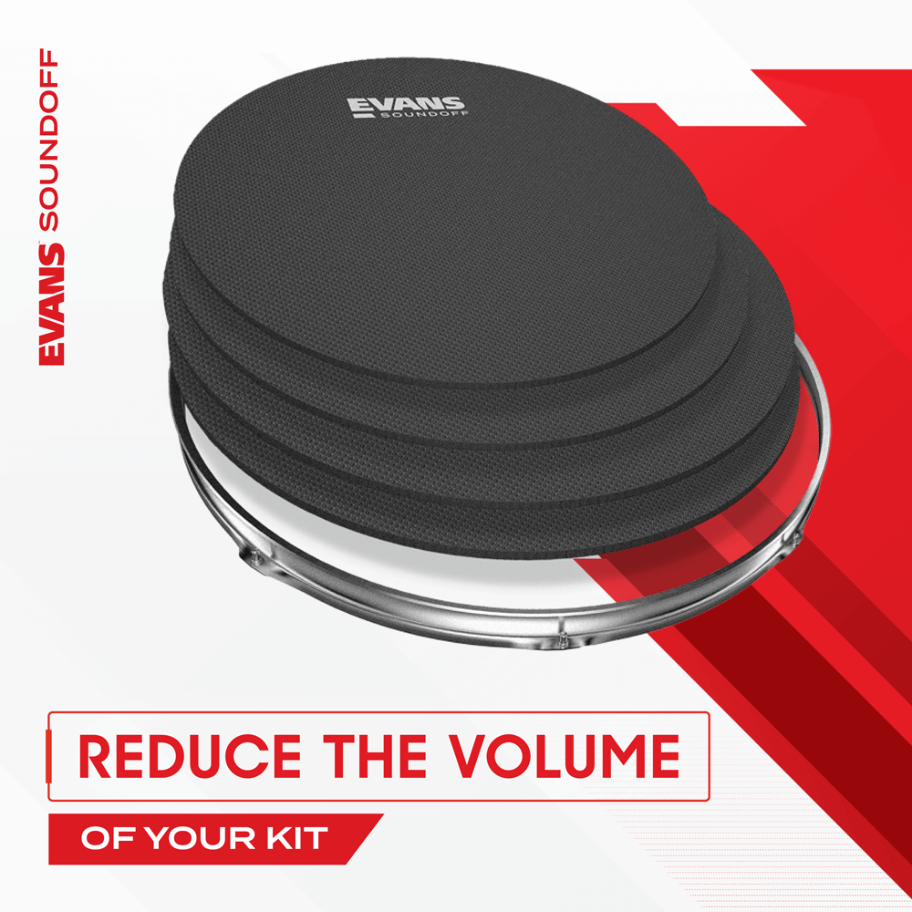 Evans Soundoff Mute Packs - Pack Peaux - Pack de parches - Variation 3