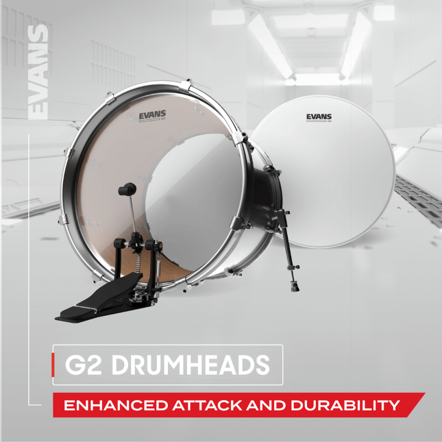 Evans Tt13g2 G2 Tom Frappe Transparent 13 - 13 Pouces - Parche para tom - Variation 4