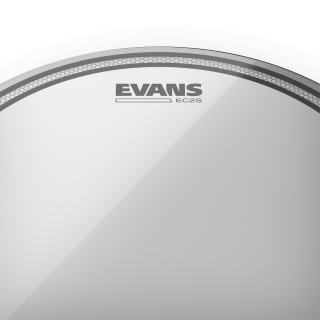 Evans Ec2s Clear Tom Batter - 18 Pouces - Parche para tom - Variation 1